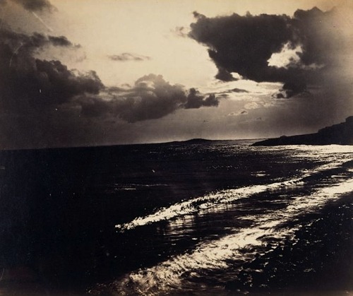 Gustave Le Gray, Sun sheen, Sea, N° 23, c. 1857