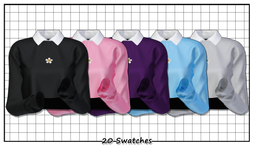 ► Candle Sweater — Xmas GIFT  ❤ New MeshAll LOD’s20 SwatchesHQ CompatibleTeen to EldersDOWNLOAD (Fre