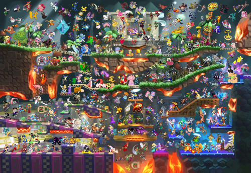 supersmashartists:(resized for tumblr, click HERE to view larger size) Sorry for the wait everyone, 