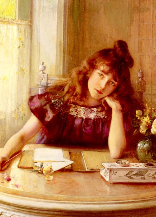 alinnetinagildedcage: The Letter Albert Lynch (1851 - 1912)