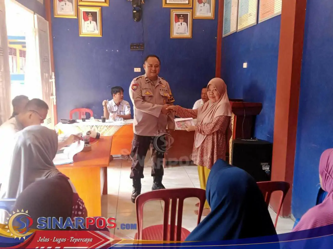 Pekon Tembakak Way Sindi Kecamatan Karya Penggawa Realisasikan BLT-DD Tahap Ke 1 Tahun 2025 KE 21 KPM