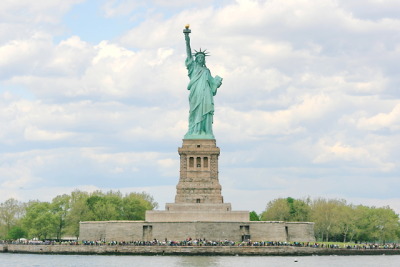 Statue of Liberty, Ellis Island, New York, USA.