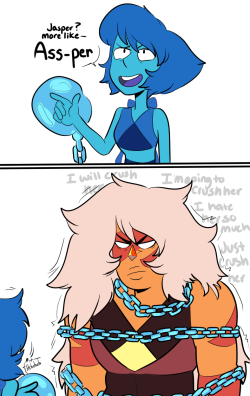 Very mature there Lapis. 