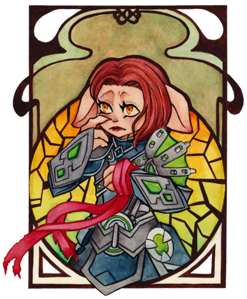 Time for more past art!My Taimi piece for 2018 Guild Wars 2 Wintersday Zine