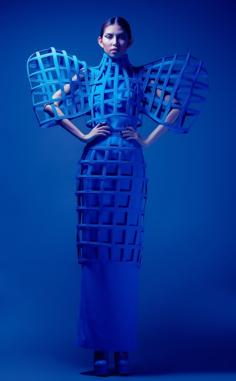 notjustalabel:  FUTURISTIC CONNECTIONSVietnamese visionary Nguyen Cong Tri takes contemporary couture into the world of 3D sculpture… http://bit.ly/KrLe1t