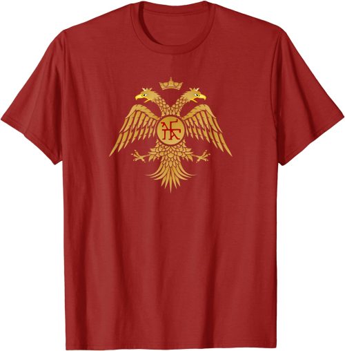  Double-headed eagle of Byzantium (T-Shirt / Tank-Top /more). In Byzantine heraldry, the double-head