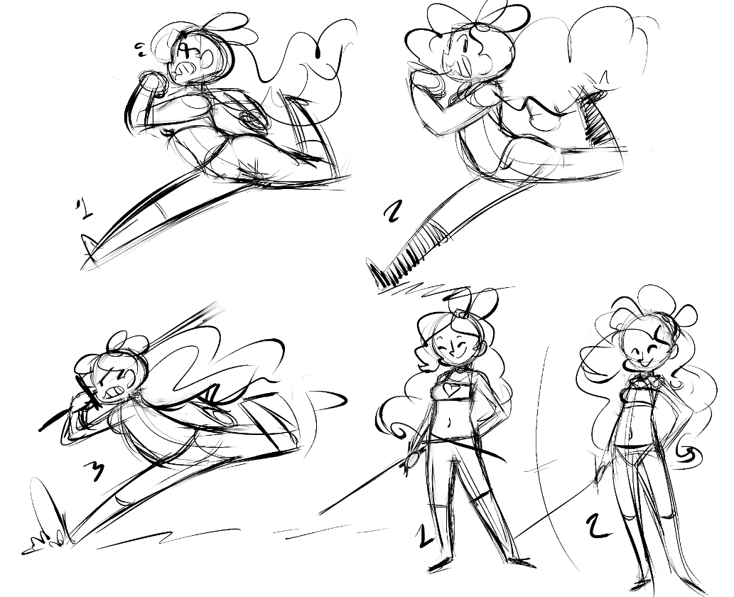 angstrom-nsfw: gestures and poses and pasties, oh my I can never decide how cartoony