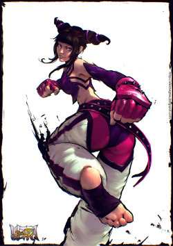 pixalry:  Street Fighter: Juri Fan Art -