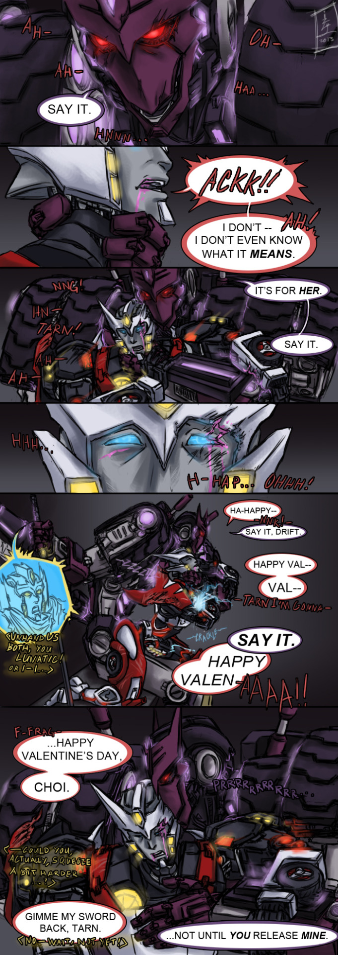 lethita-izzy-nsfw:  Happy Valentine’s Day Weekend! …in which Drift hasn’t been