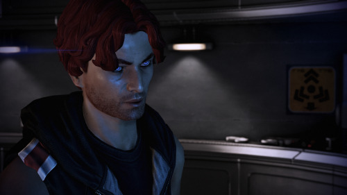 Ok, I don’t know why, but my Shepard in ME:LE permanently look either pissed off or about to cry :”3