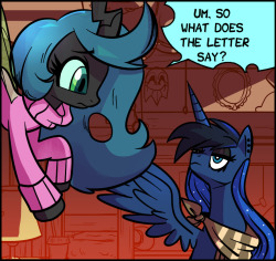 ask-teen-chrysalis:  surprise!  …oh