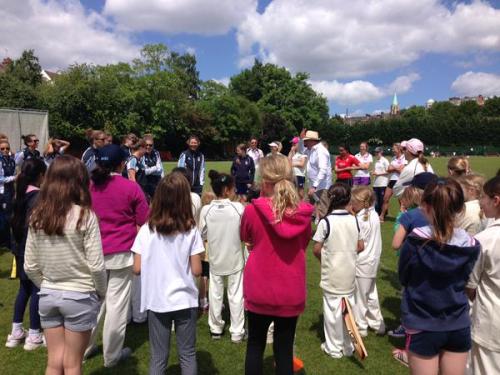 olehistorian: The always handsome Jim Carter, chairman of the Hampstead Cricket Club. 7 June 2015.Tw