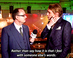 peetamellarkthebaker:  &ldquo;It’s nice for me to do the music, you know. We