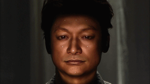 prostheticknowledge:  Face Hacking Follow-up demo of the Omote real-time facial projection mapping project by nobumichiasai featuring the creators - video embedded below:   SMAP×SMAP(FUJI-TV)  2014/12/22 ON AIR REAL-TIME FACE TRACKING & 3D PROJECTION