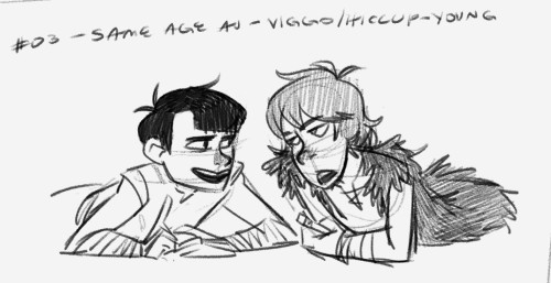 mdoodlerfandomart:Request: more young!Viggo and young!Hiccup from the Same Age AUThey’re plott