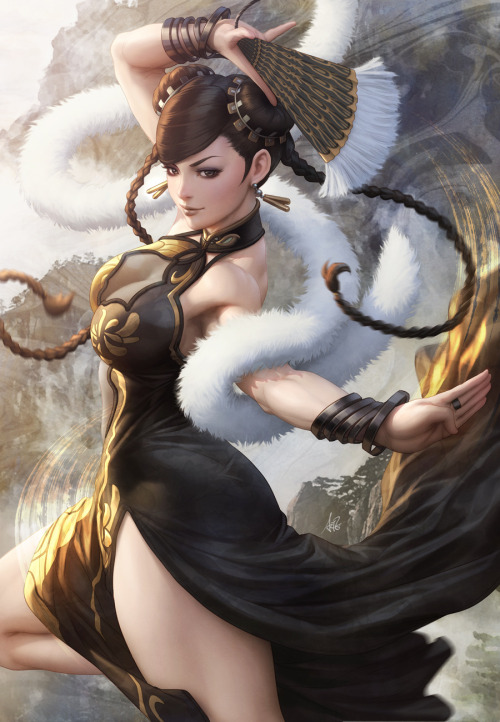 spyrale:Chun Li by Stanley Lau aka Artgerm adult photos