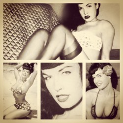 Getwiththe40S:  I Heart Bettie Page!!! A Pin-Up Star In The 50Â€™S! #Bettiepage