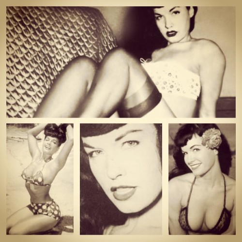 Porn Pics getwiththe40s:  I heart Bettie Page!!! A