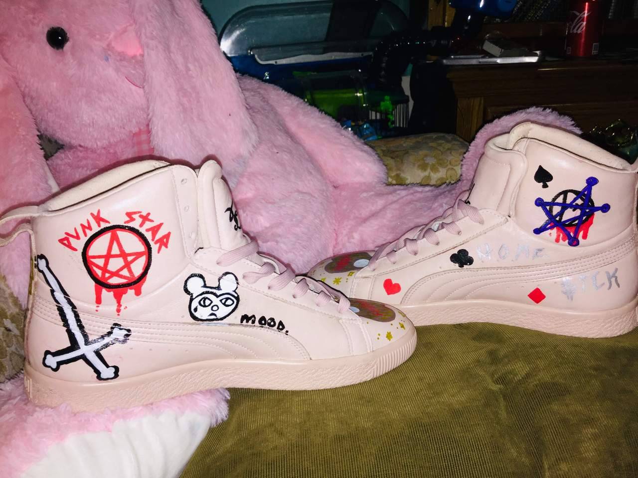 lil peep inspired shoes