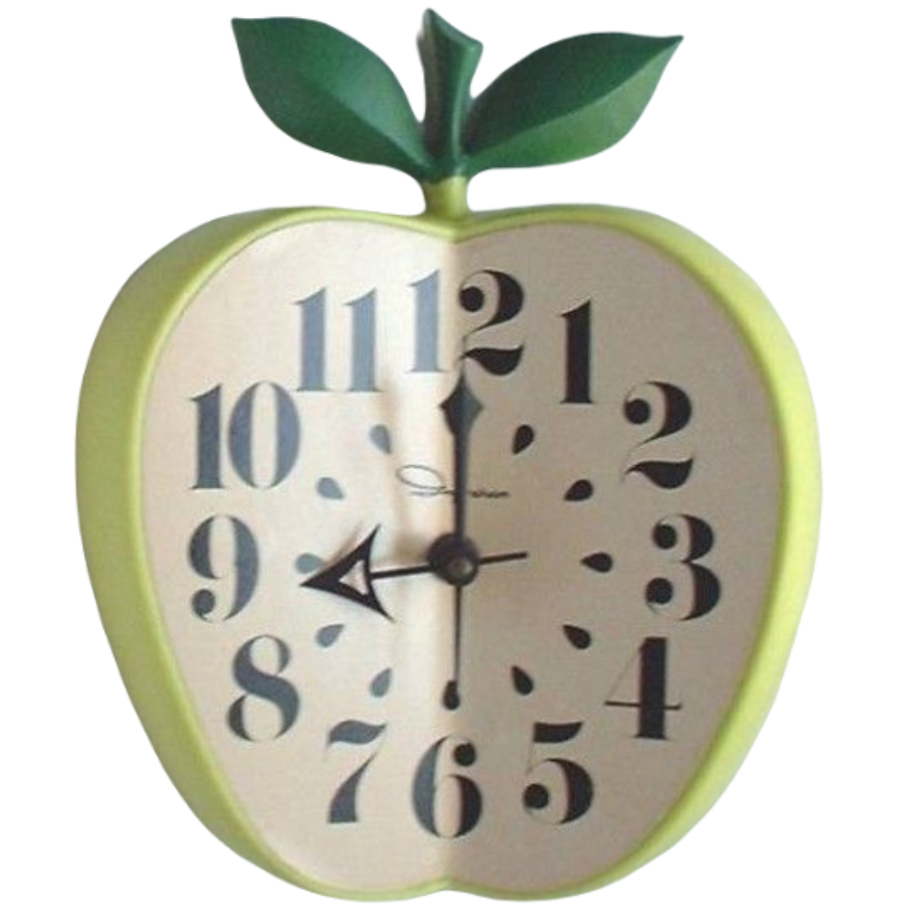 green clock