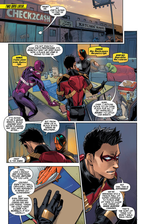 PREVIEW:TEEN TITANS #11 STORY BY Will Pfeifer ART BY Ricken COLORS BY Dan Brown LETTERS BY John J. H