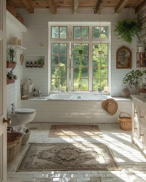 Farmhouse With Wraparound Porch