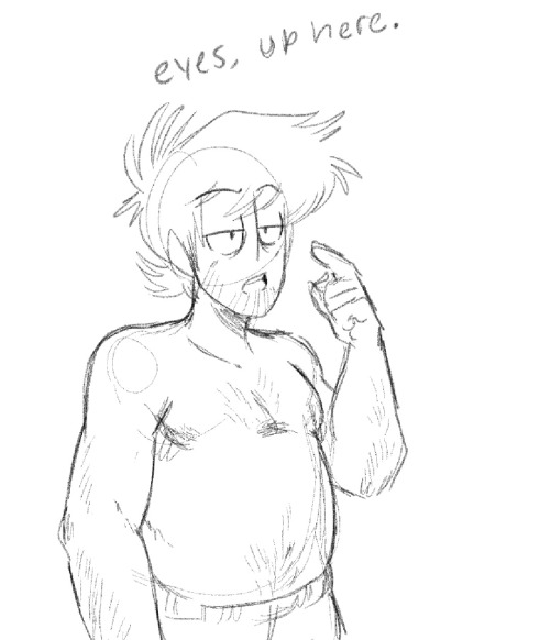 Just Imagine Him Shirtless! And-