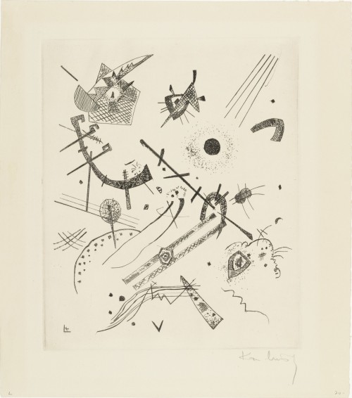 Small Worlds XI (Kleine Welten XI) from Small Worlds (Kleine Welten), Vasily Kandinsky, 1922, MoMA: 