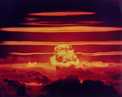 nuclearvault:  Dakota (1956)Bikini Atoll, Pacific Proving Grounds1.1 megatons 