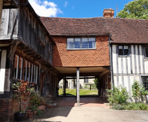 We went down to Penshurst Place on Tuesday. Penshurst is the home of the Sidney family, into which R