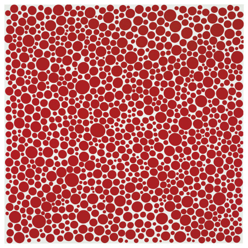 contemporaryartsgallery: red dots by yayoi kusama