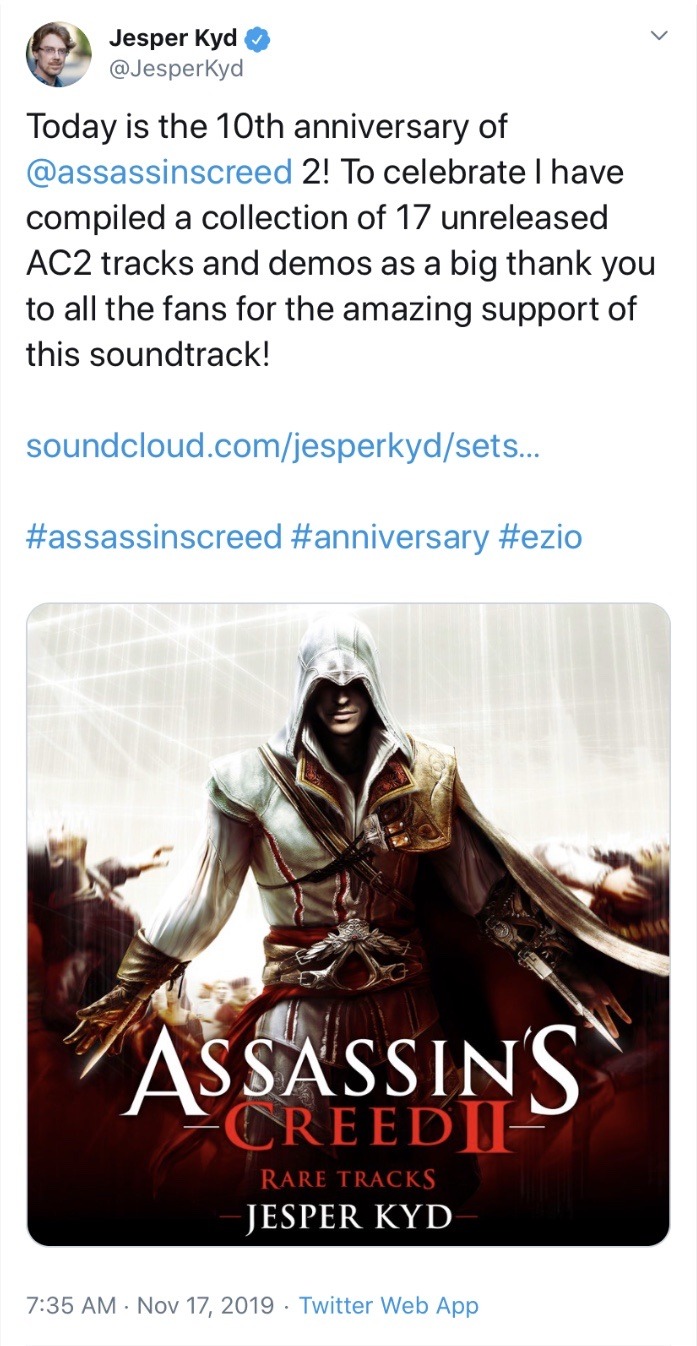 Assassin's Creed 2: Rare Tracks (10th Anniversary)