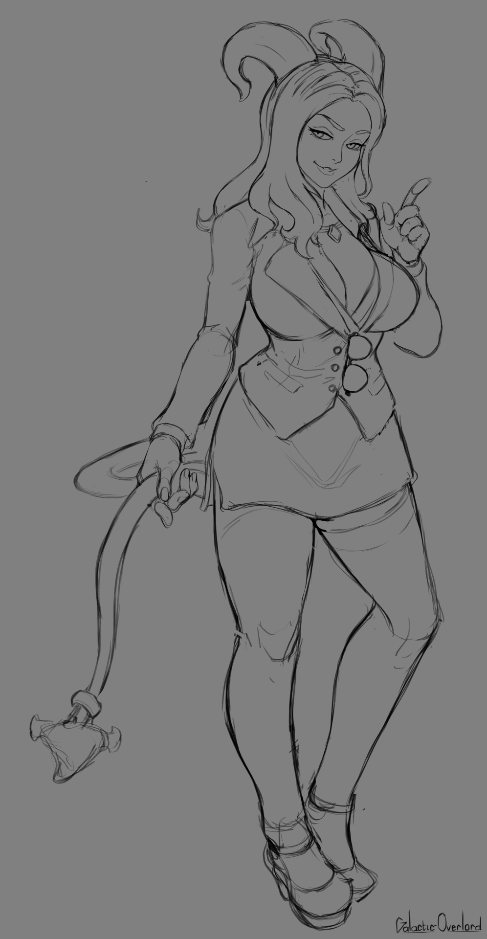 galactic-overlord: Commission for Ghost of Smut Twitter/Pixiv/Patreon/Youtube/Picarto