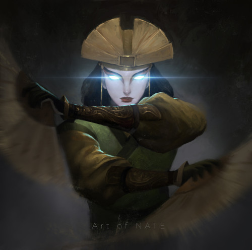 avatarinspirations: My favorite avatar reincarnation herself, Kyoshi. Such beautiful art by Nate. ht