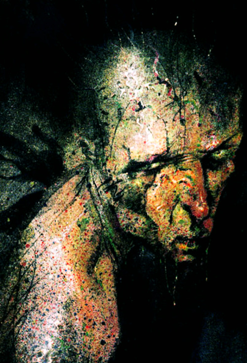 calloftranscendence: Characters shots from Arkham Asylum, illustrations by Dave McKean