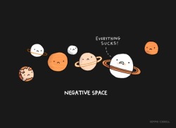 bestof-society6:    Negative Space by Gemma Correll   