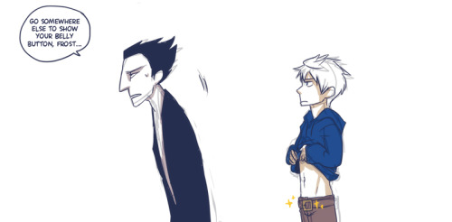 puoliverinenbanaani:Only because of the fact that Jack Frost really does wear a belt made me extreme
