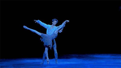 danceoftheday: chlosevignys:“The domain of the ballet dancer is not earth but air.” 