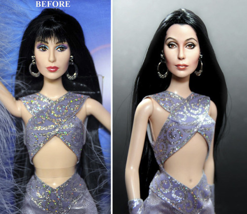 mayahan:Artist Noel Cruz Repaints Mass-Produced Dolls To Make Them Look More Realisticit’s back and 