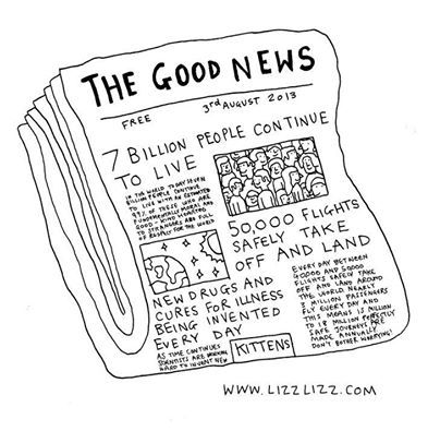 theemotionmachine:Imagine if there was a newspaper that was just dedicated to positive news?