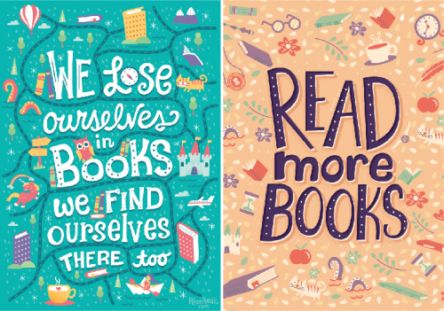 risarodil:Expressing my love for the written word the next best way I know how—through illustration 