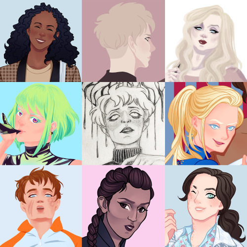 #faceyourart is going around instagram again and i wasn’t gonna do it at first because i felt like i