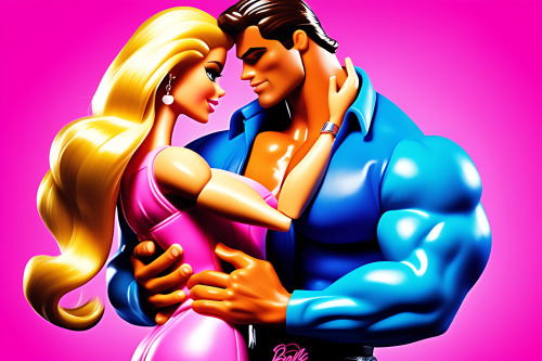 Barbie Loves Muscular Ken