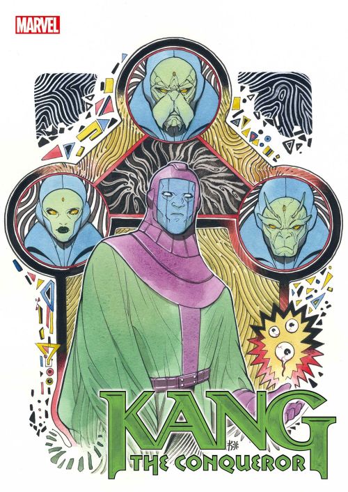 This is the Peach Momoko variant cover for Kang the Conqueror #1.