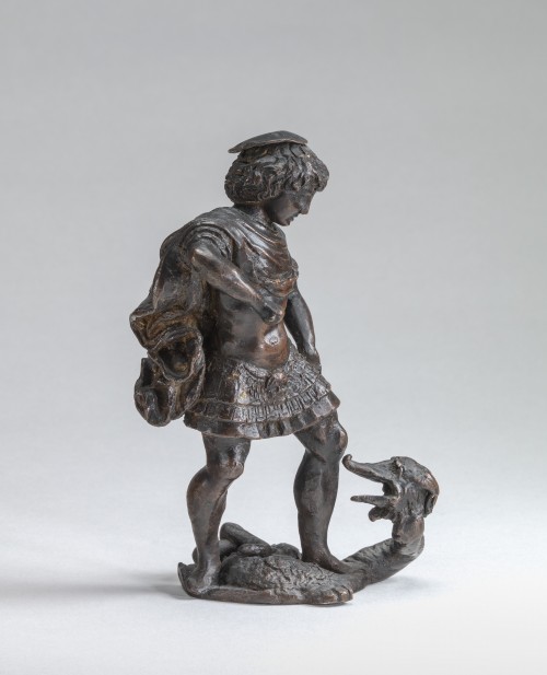 Unknown ArtistSt. George and the DragonBronze, 13.2 x 6.8 x 5.5 cm, 15th century