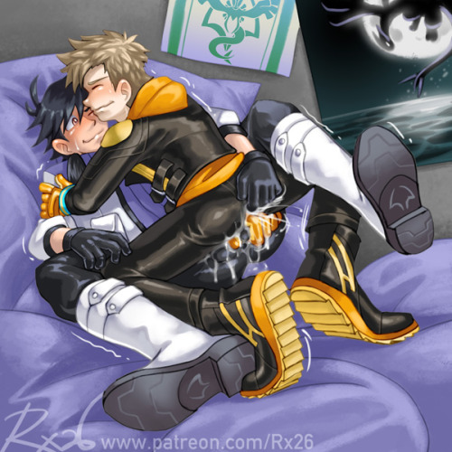 Spark visited Paxton’s bedroom HQ and…had some kind of…team leader bonding moment.Paxt