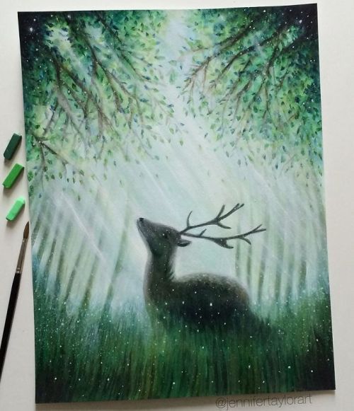 artsnskills: Mystical Paintings by Jennifer Taylor Jennifer Taylor, England based artist weaves a bit of magic in all of her creations. Keep reading 