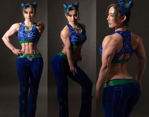 Jolyne Cujoh cosplay by Yuan Herong