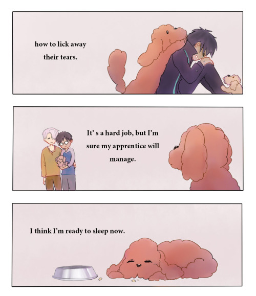 yuri-on-ice-confessions:  yaoionice:  I’M SOBBING  WHY WOULD YOU DO THIS I’M SO WEAK TOWARDS PET POV THINGS DONT DO THIS TO ME ;-; 