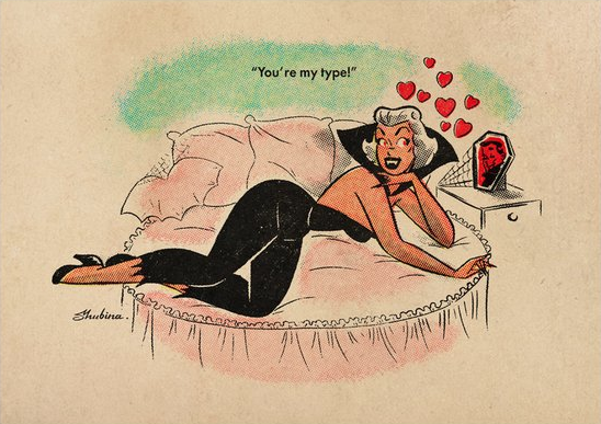 snootyfoxfashion:  Valentine’s Pinup Art Prints by SvetaShubinaGallery  x / x